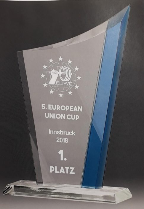 EU Cup 2018 Teamtrophäe