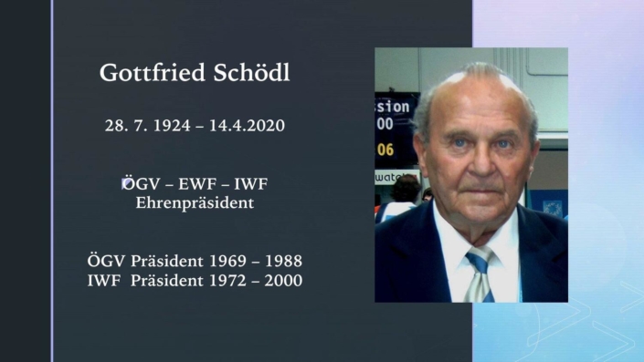 Memoriam Gottfried Schödl