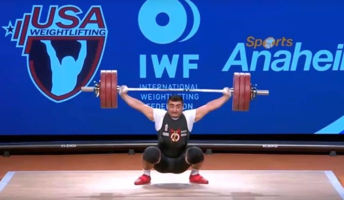 Sargis Martirosjan 184kg Reißversuch