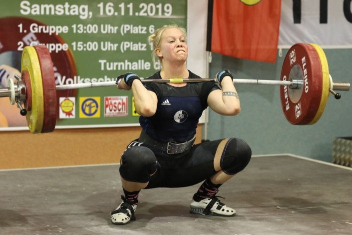 Victoria Hahn 106kg Umsetzen